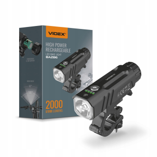 Videx VLF-BA286 osvetlenie na bicykel 2000 lm akumulátor
